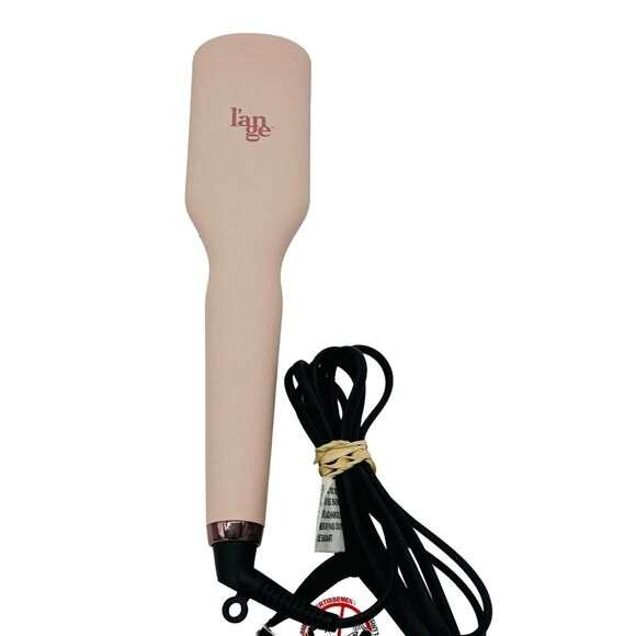 L'Ange Le Vite Ceramic Straightening Brush HT018Y Blush Pink Tested Works EUC - Picture 2 of 6